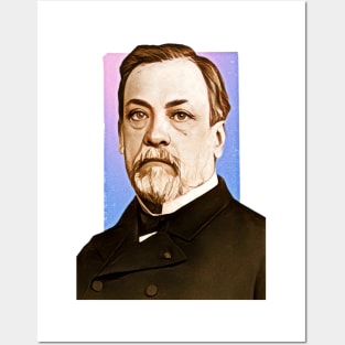 French Chemist Louis Pasteur illustration Posters and Art